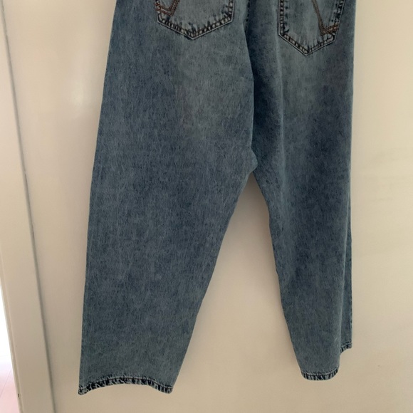 Men’s Ring of Fire relaxed Droopy drop crotch light wash size 30x30 NWT - Picture 11 of 15